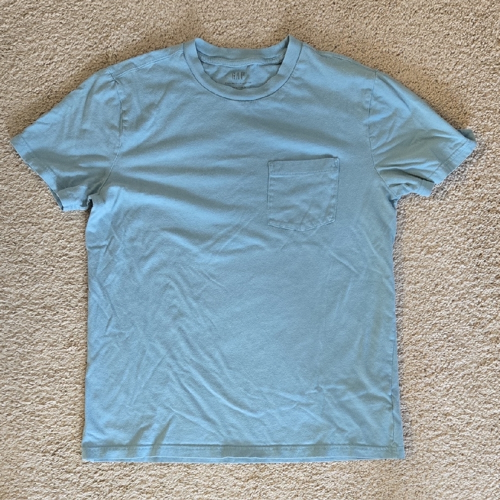GAP Blue Short Sleeve Tee Crew Neck